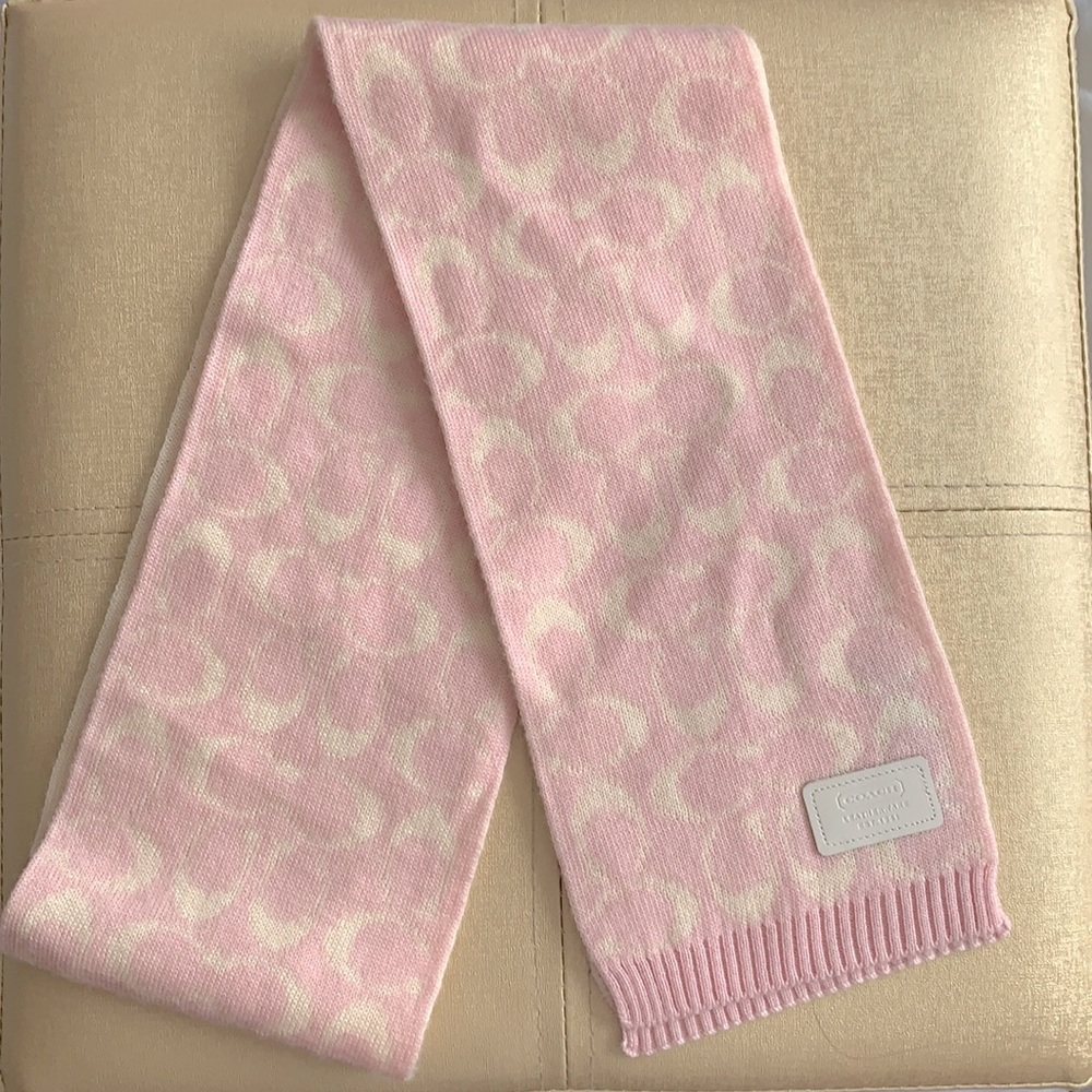 Coach Scarf 100% Merino Wool